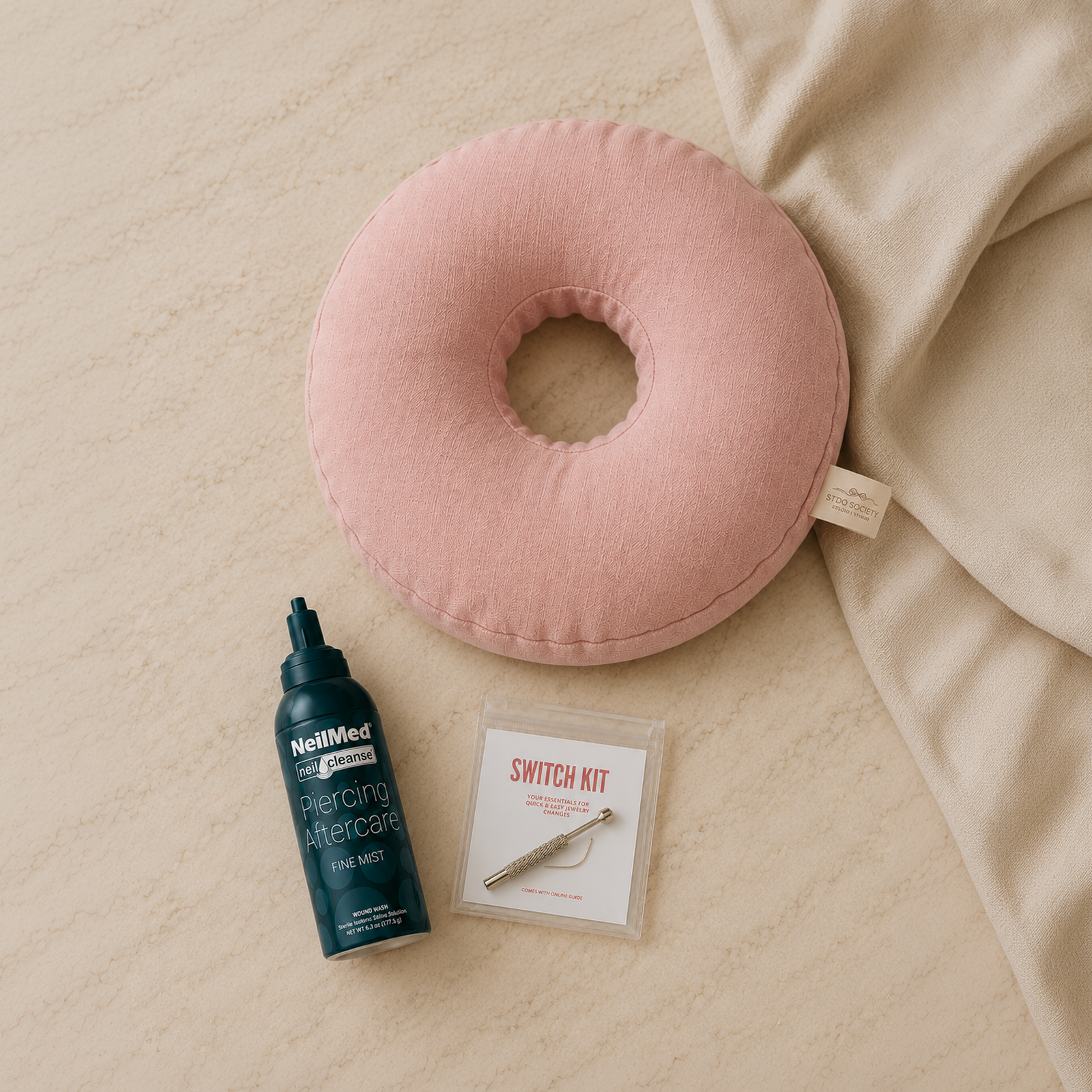 Healing guide: zo geneest je piercing het mooist