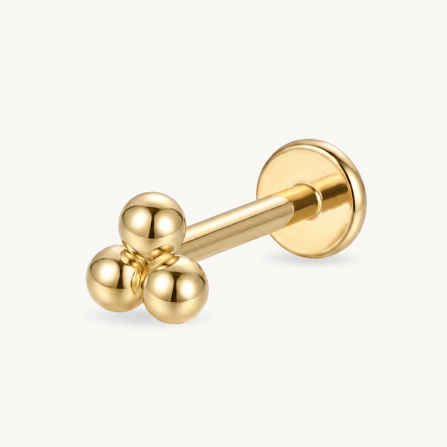 Trinity beads gold