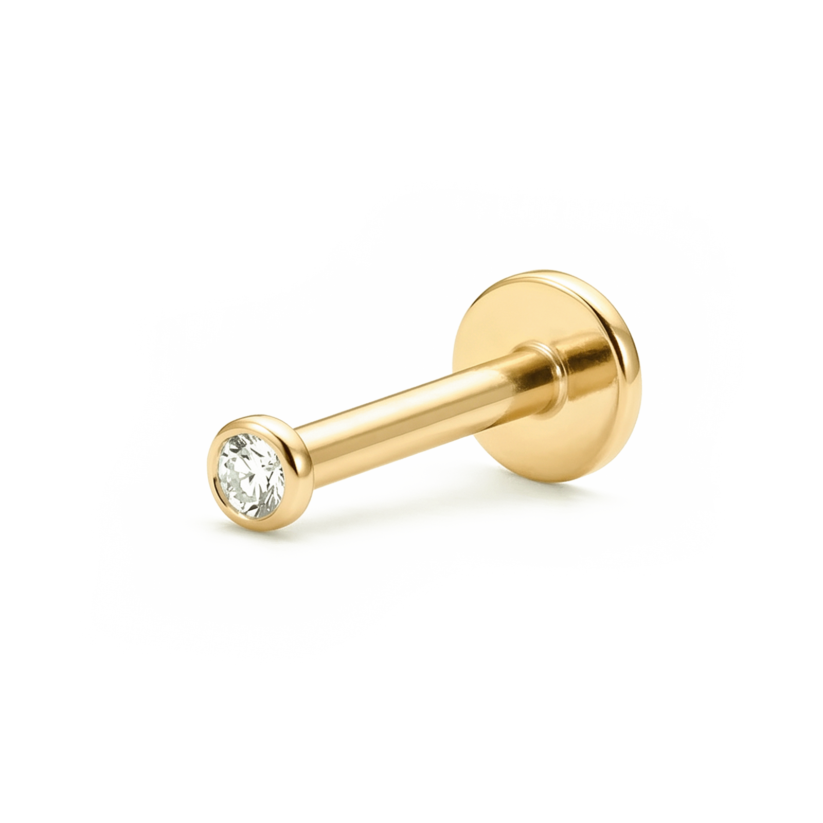 Diamond halo gold