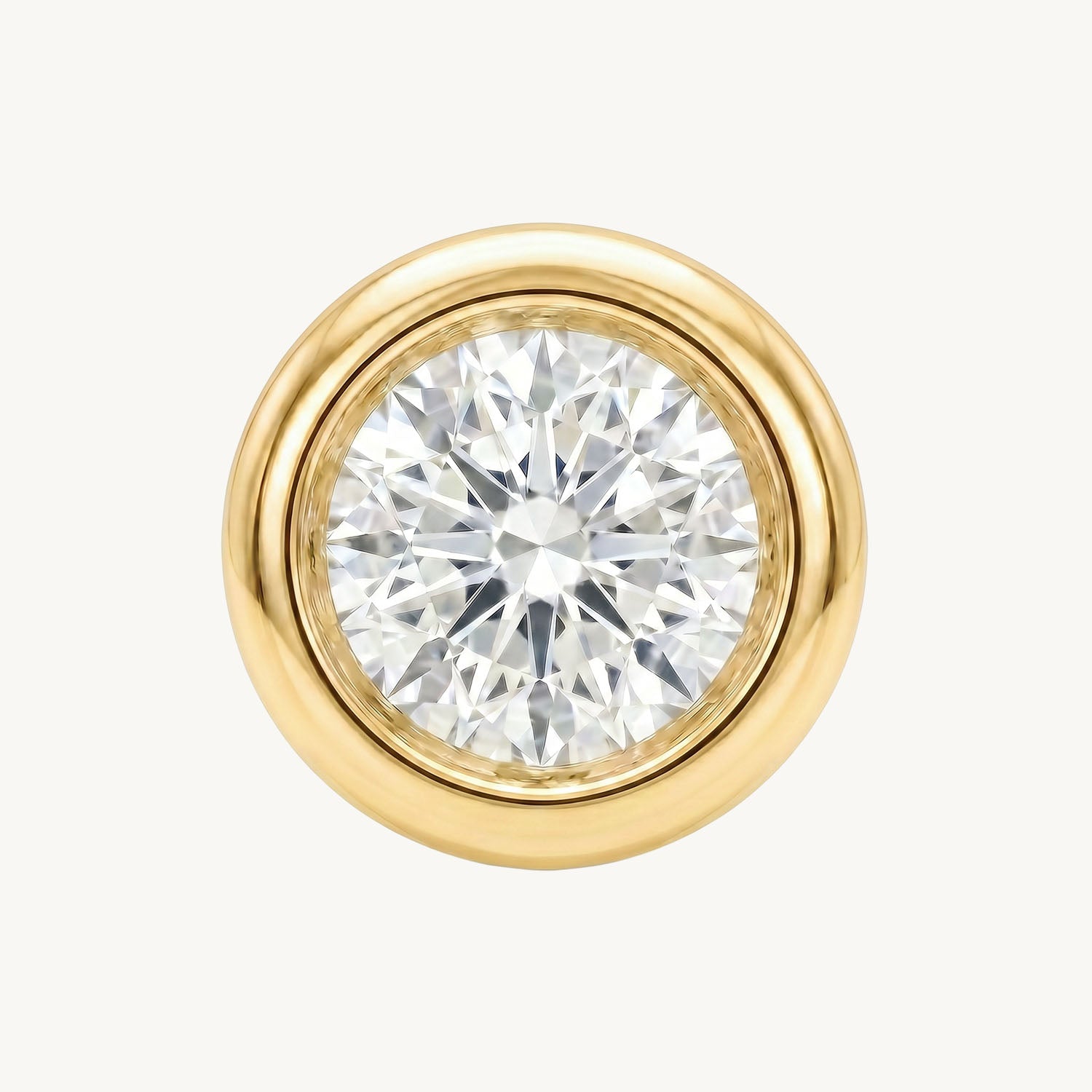 Diamond halo gold