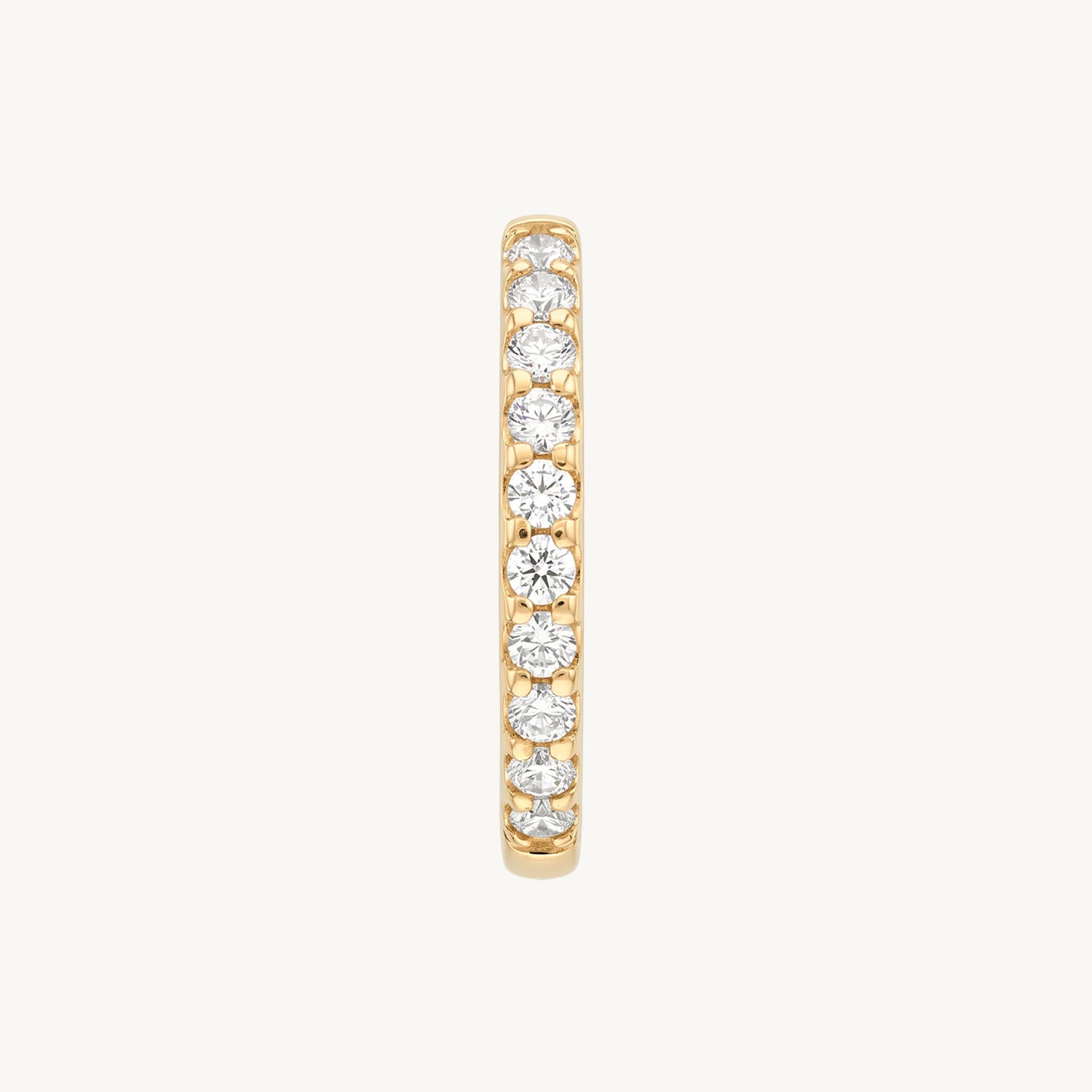 Dazzled ring goud