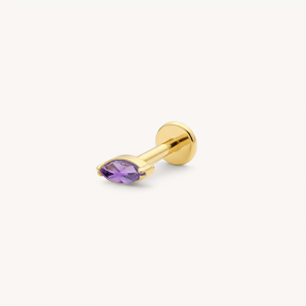 Amethyst spark gold