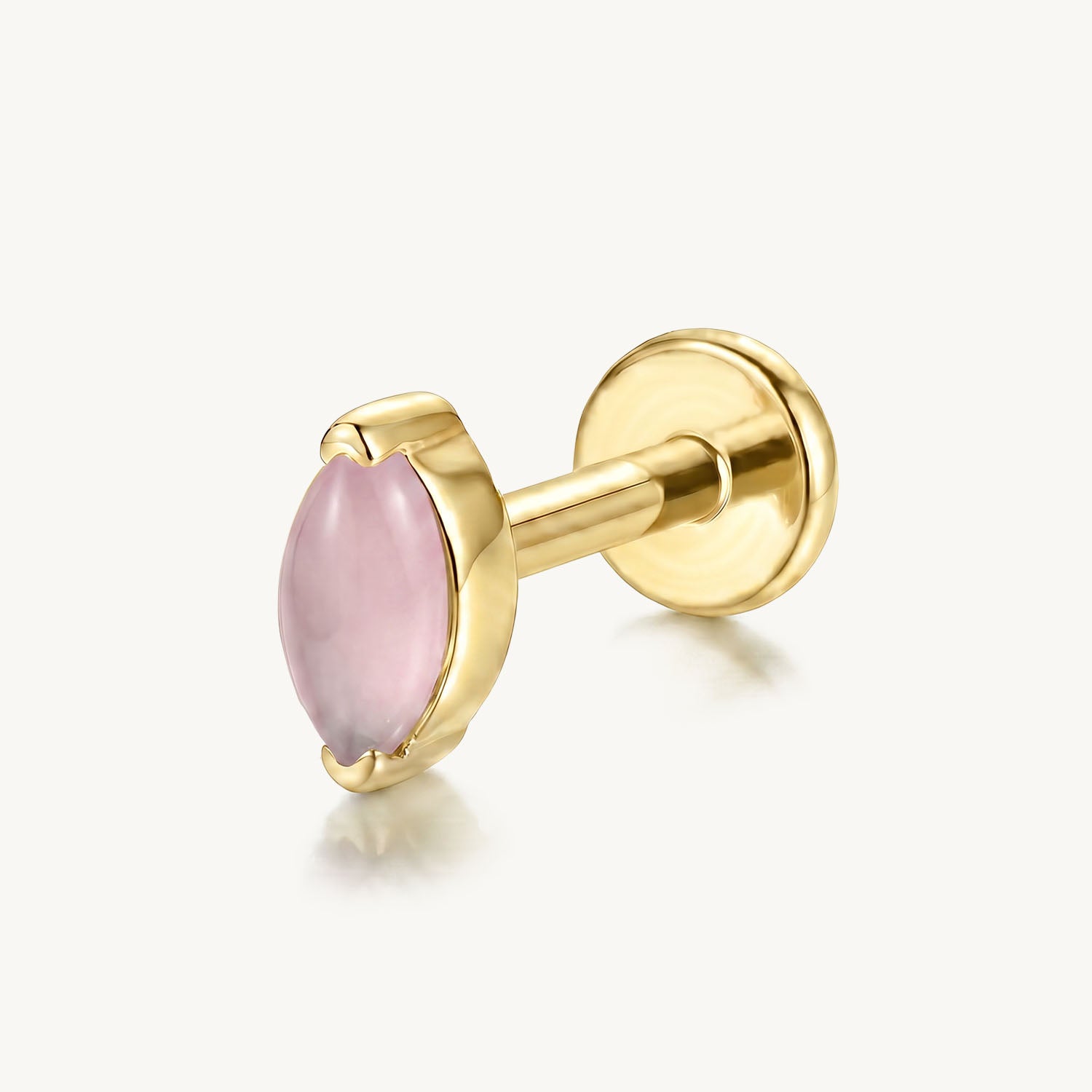 Rosequartz spark gold