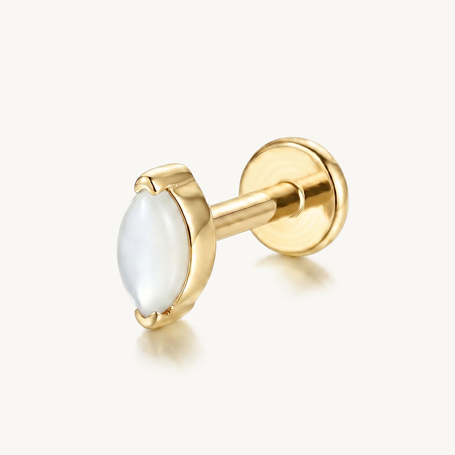 White jade spark gold