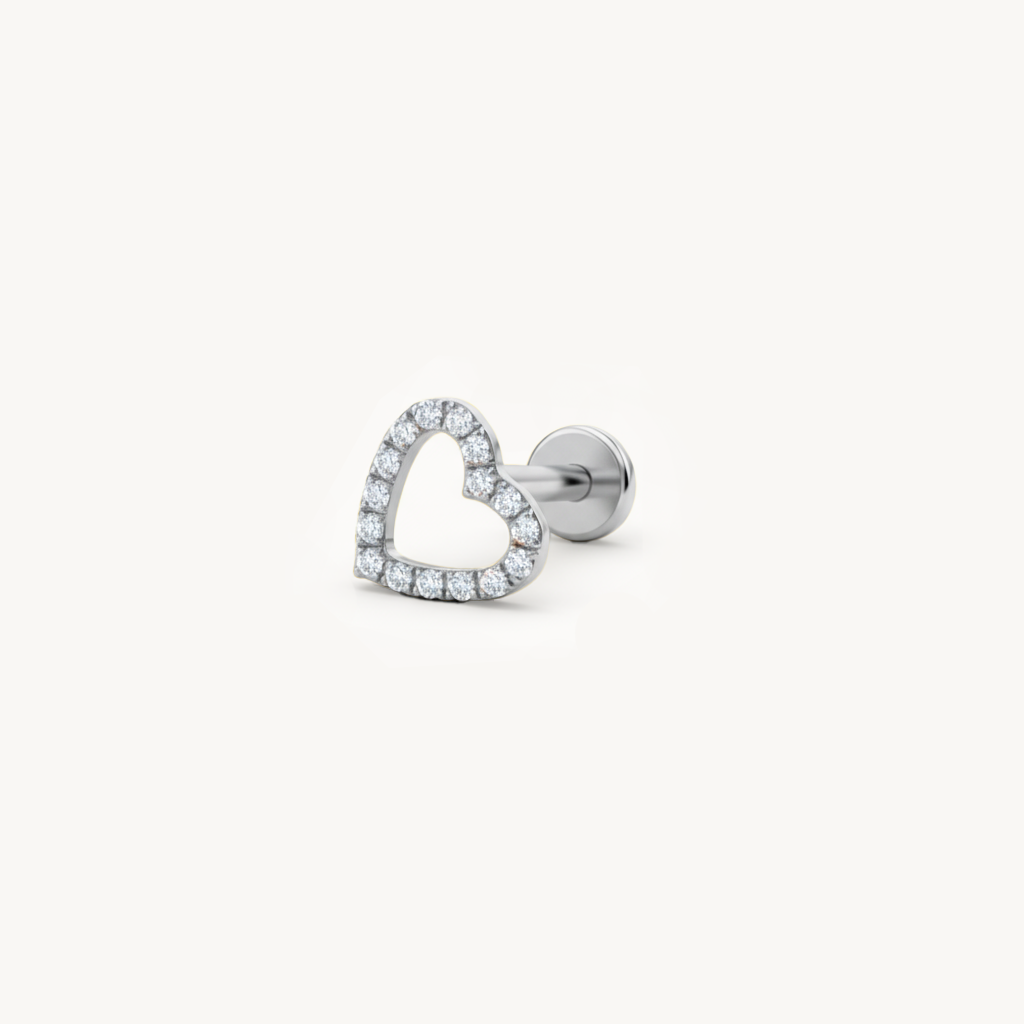 Glitter heart