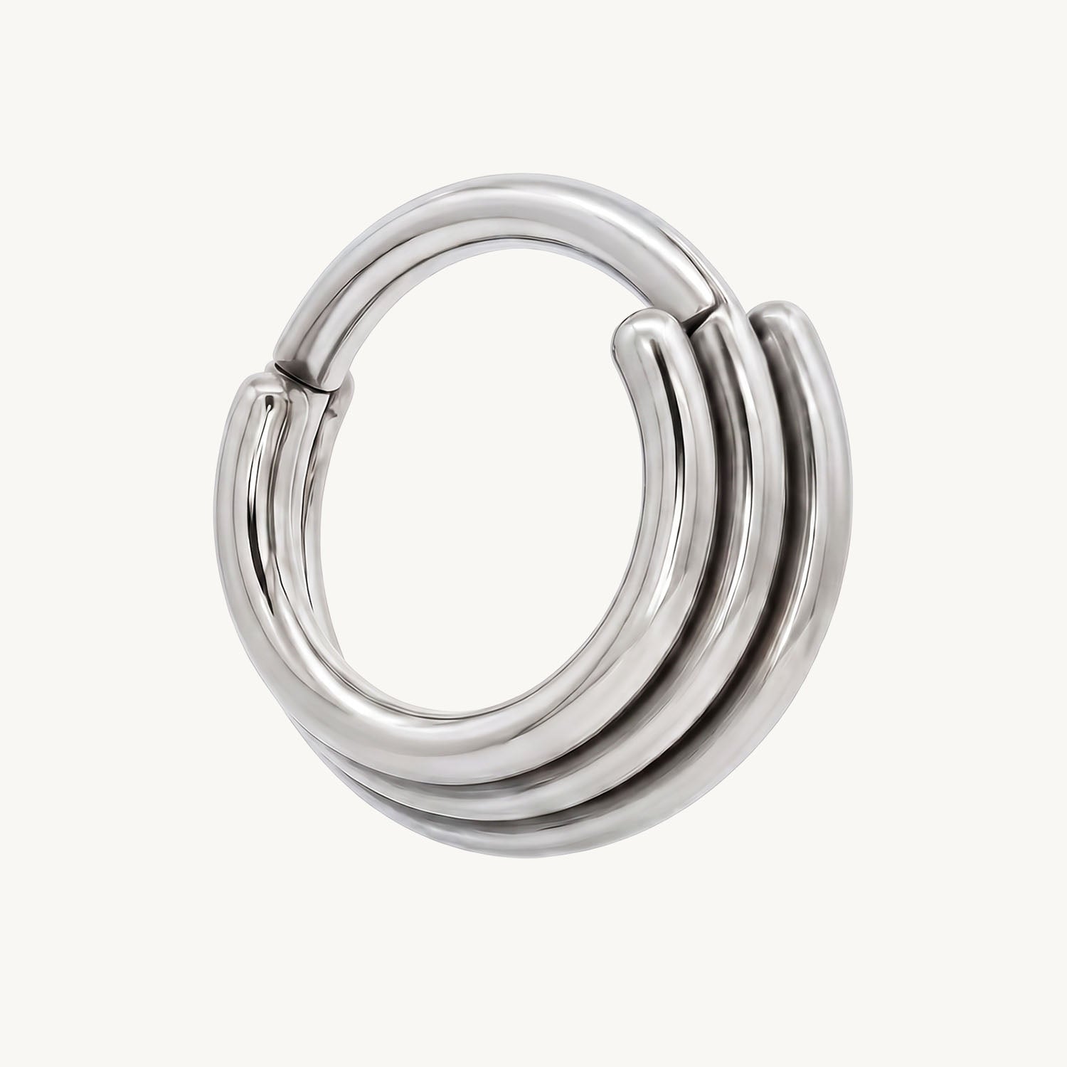 Trinity rings silver