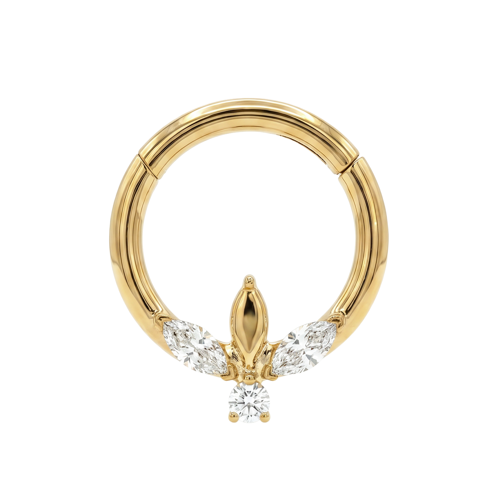 Crystal cluster gold