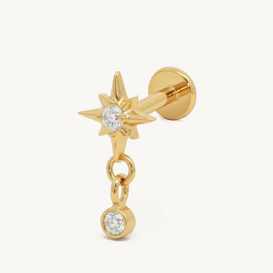 Dangling northstar gold