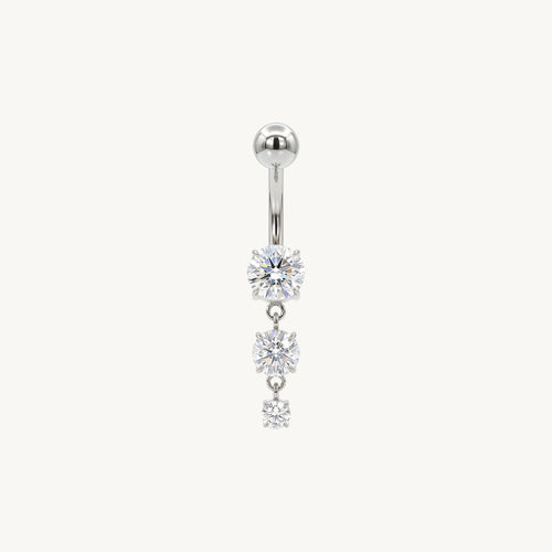 Triple crystal navel