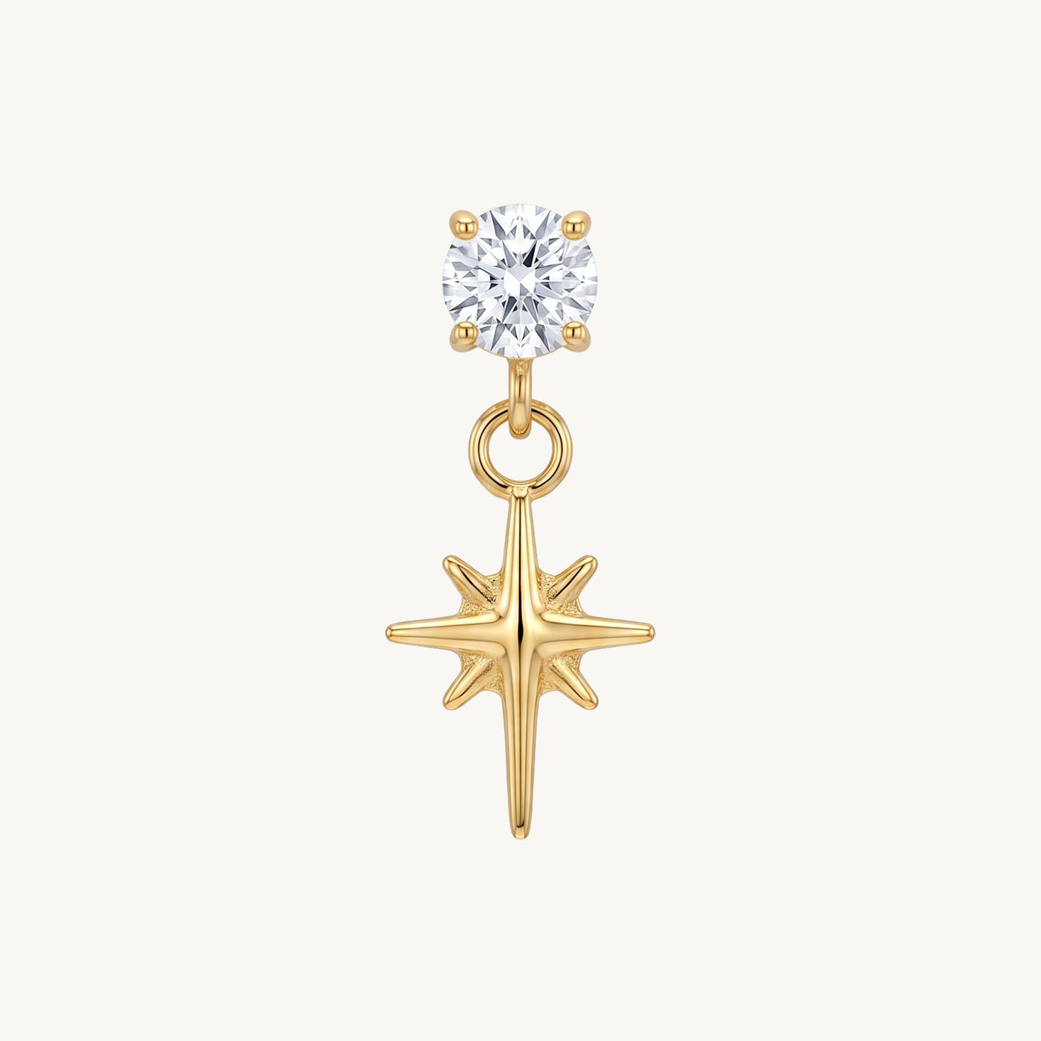Dangling star gold