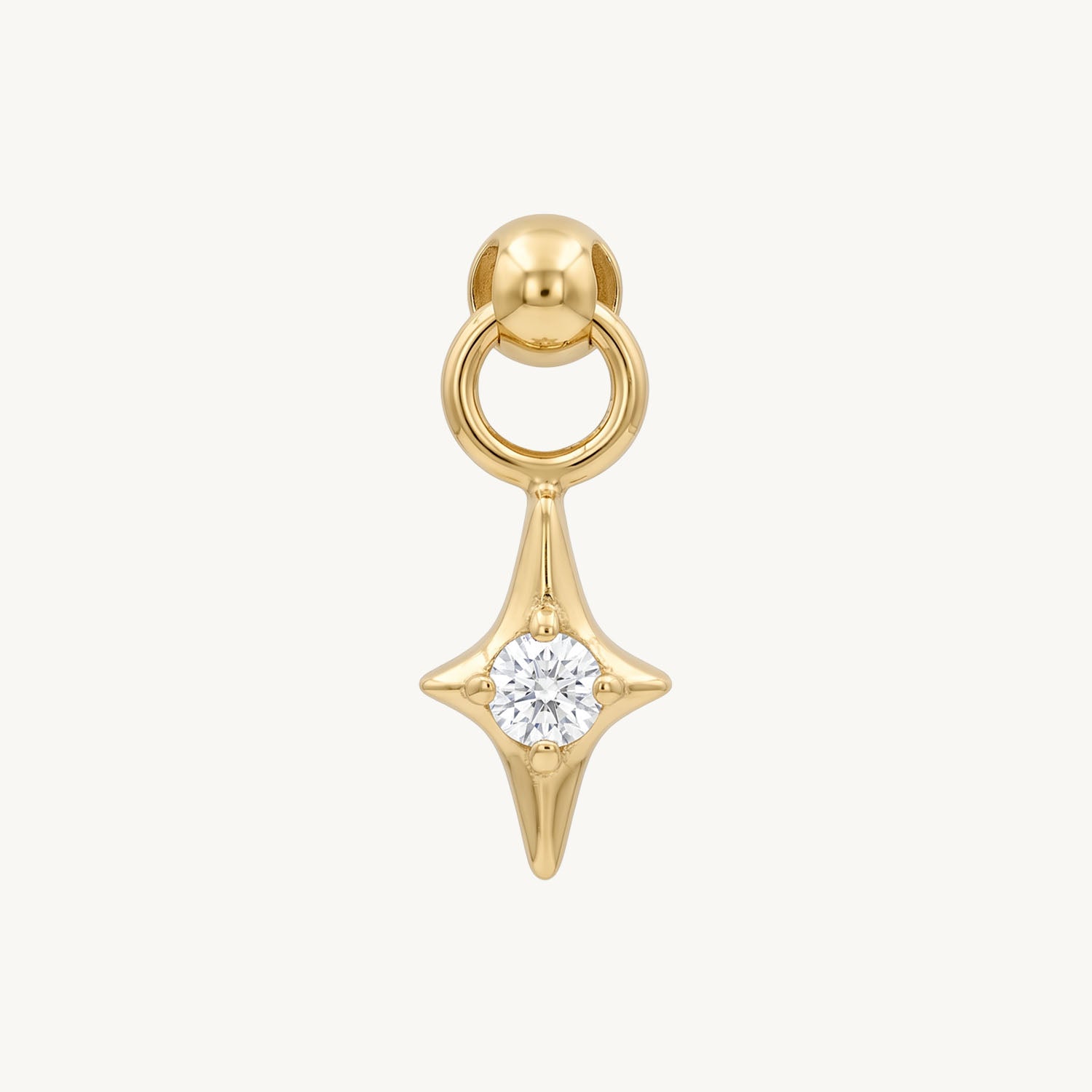 Mini dangle star gold