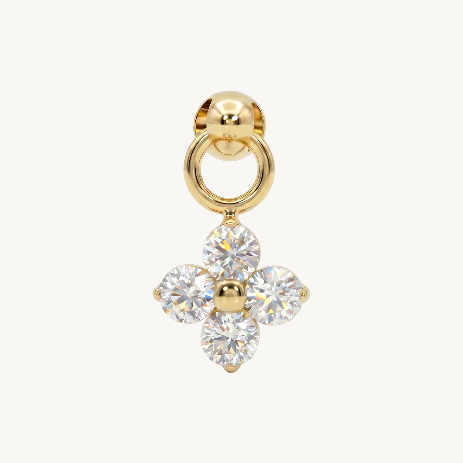 Dangling mini flower gold
