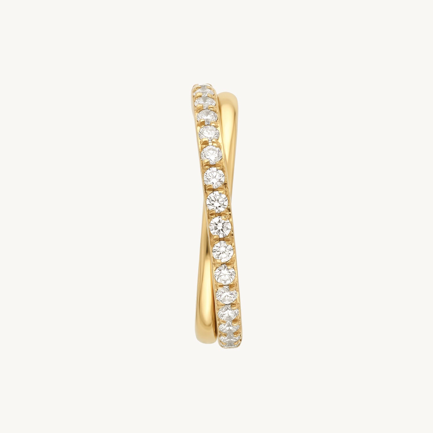 Twisted crystal gold