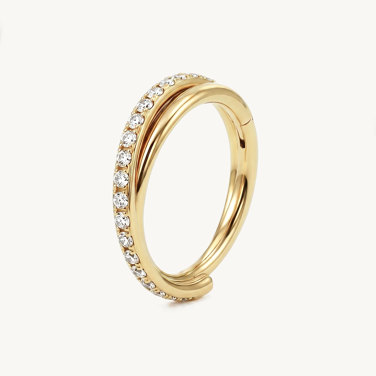 Twisted crystal gold