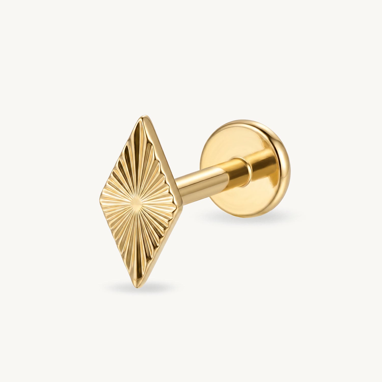 Diamond burst gold