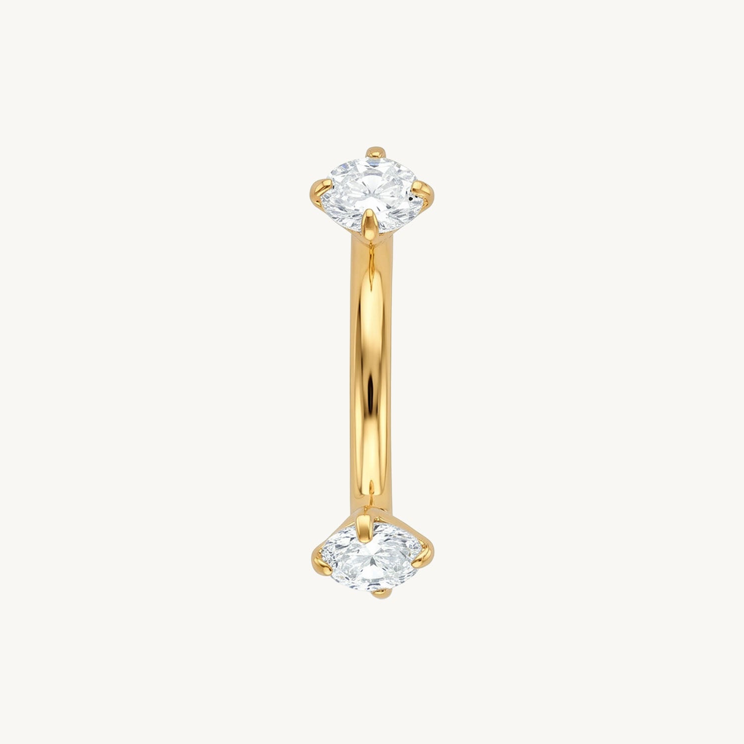 Twin crystal arc gold