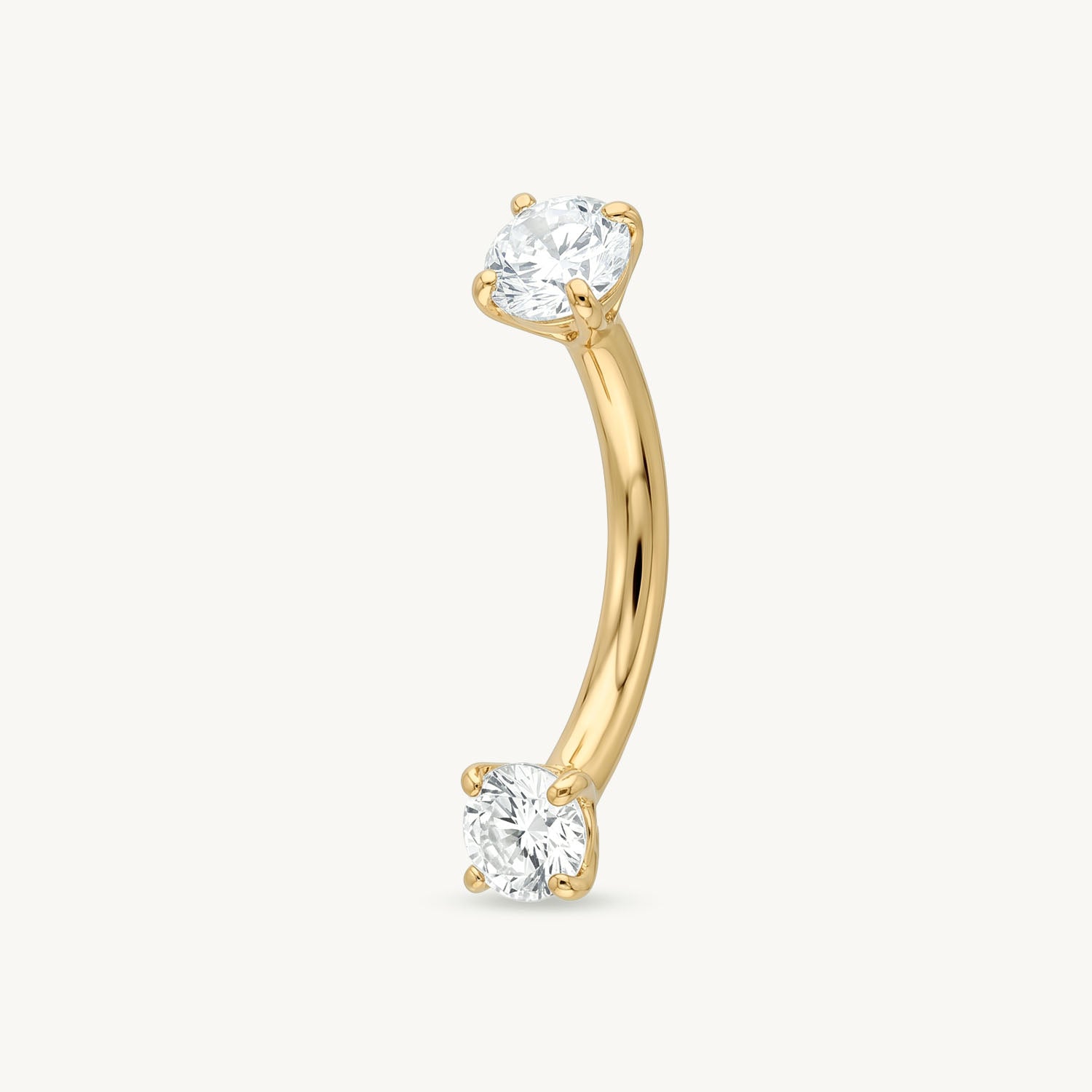 Twin crystal arc gold