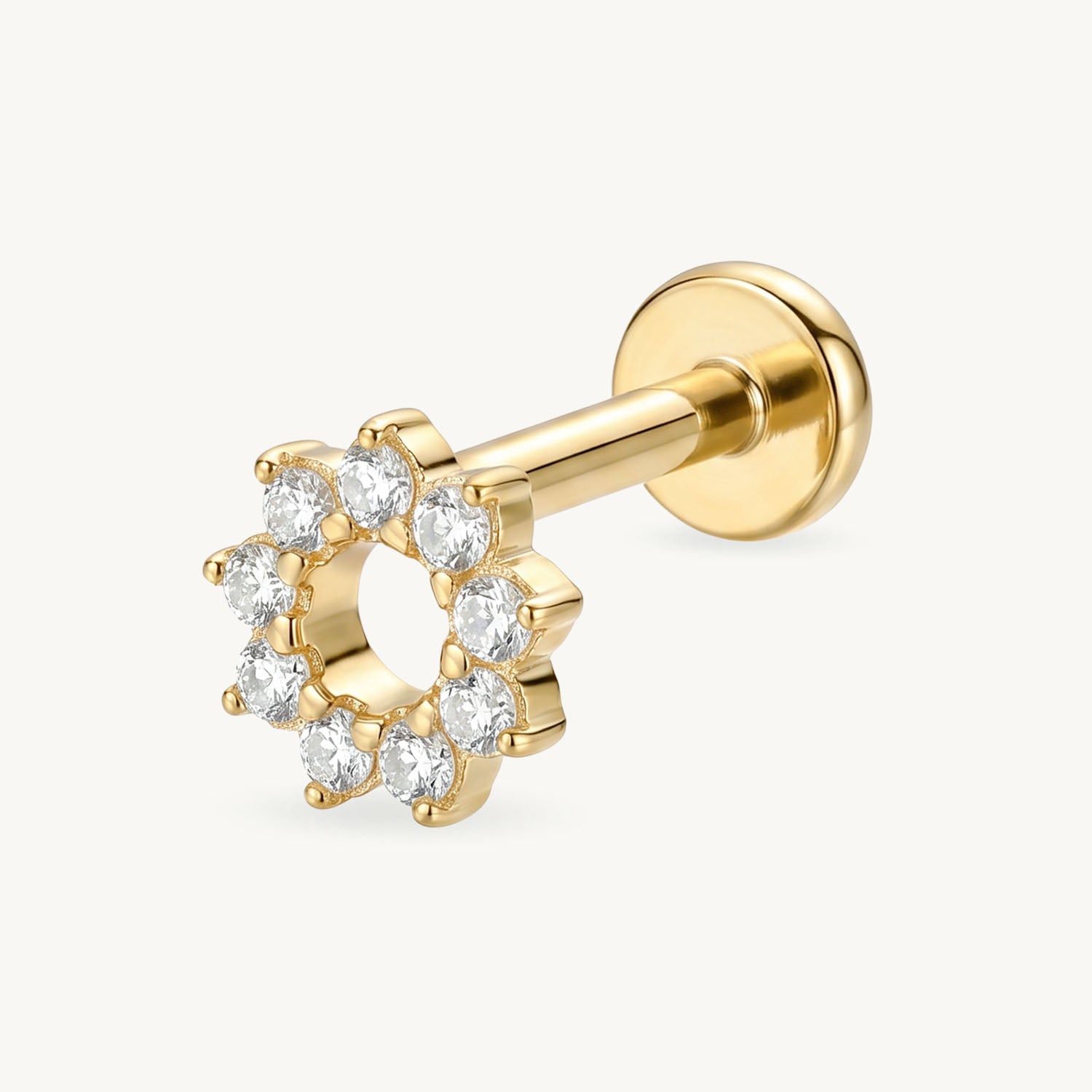 Marquise bloom gold