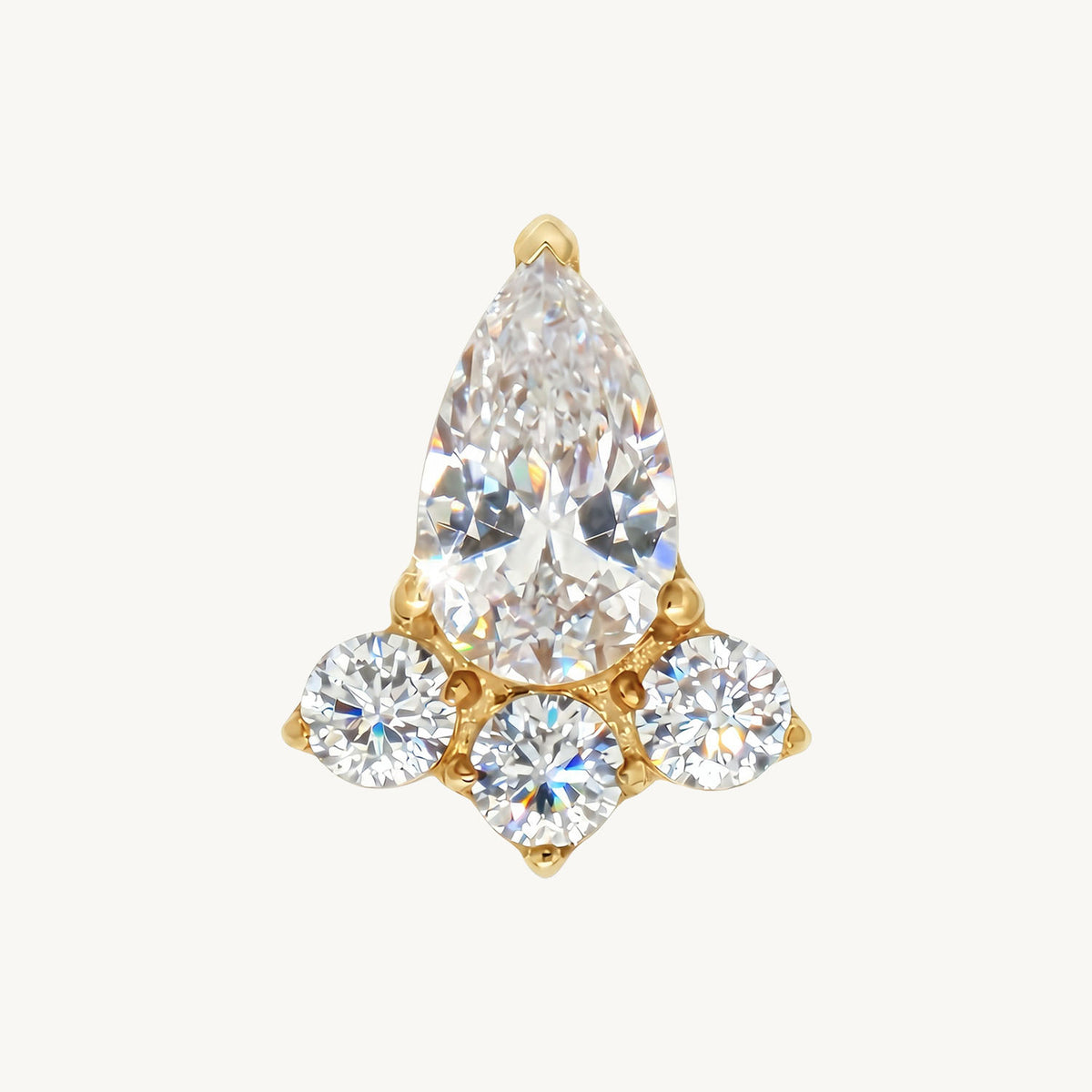 Ophelia crystal gold – FRONT