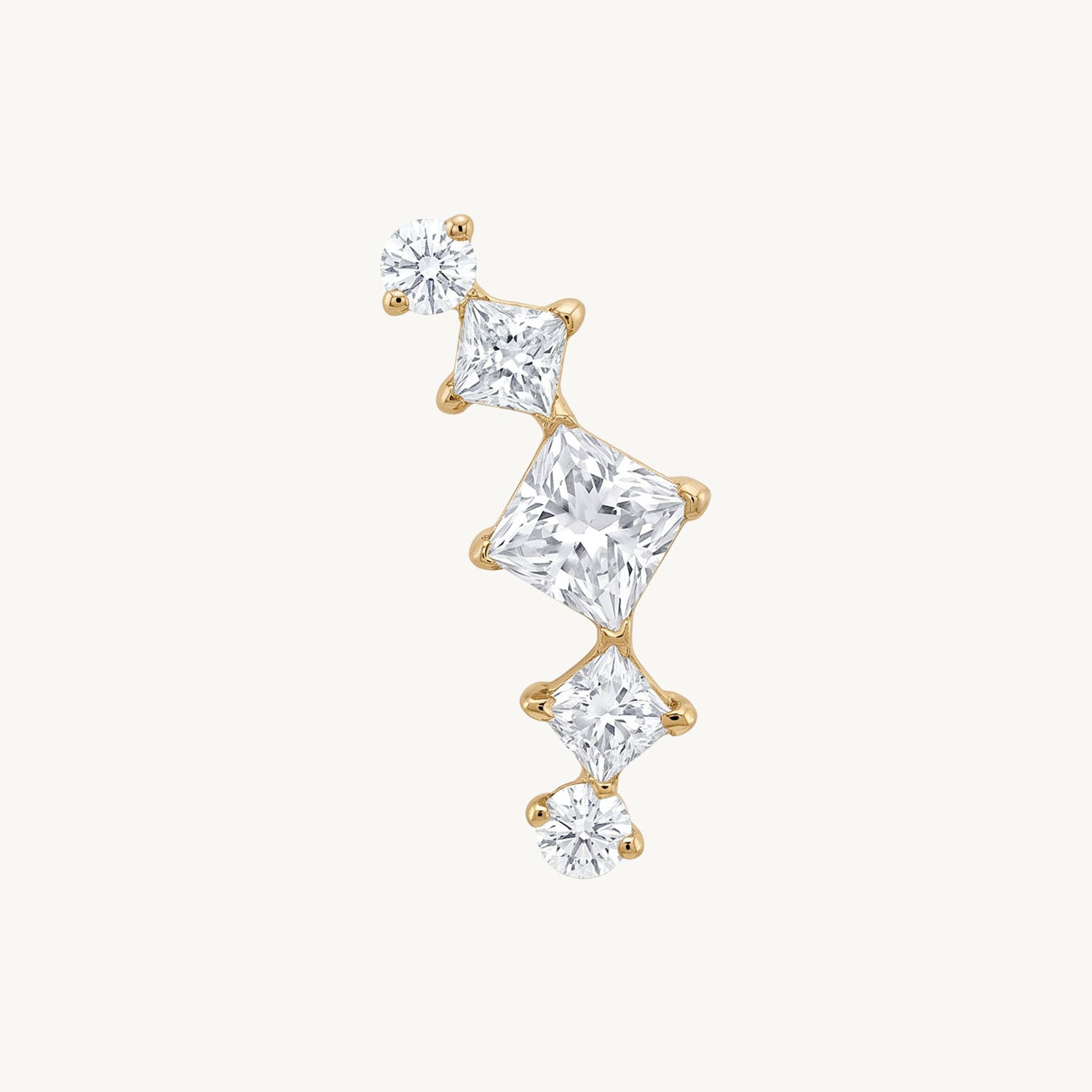Nova crown marquise gold