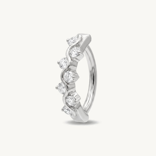 Crystal flow clicker