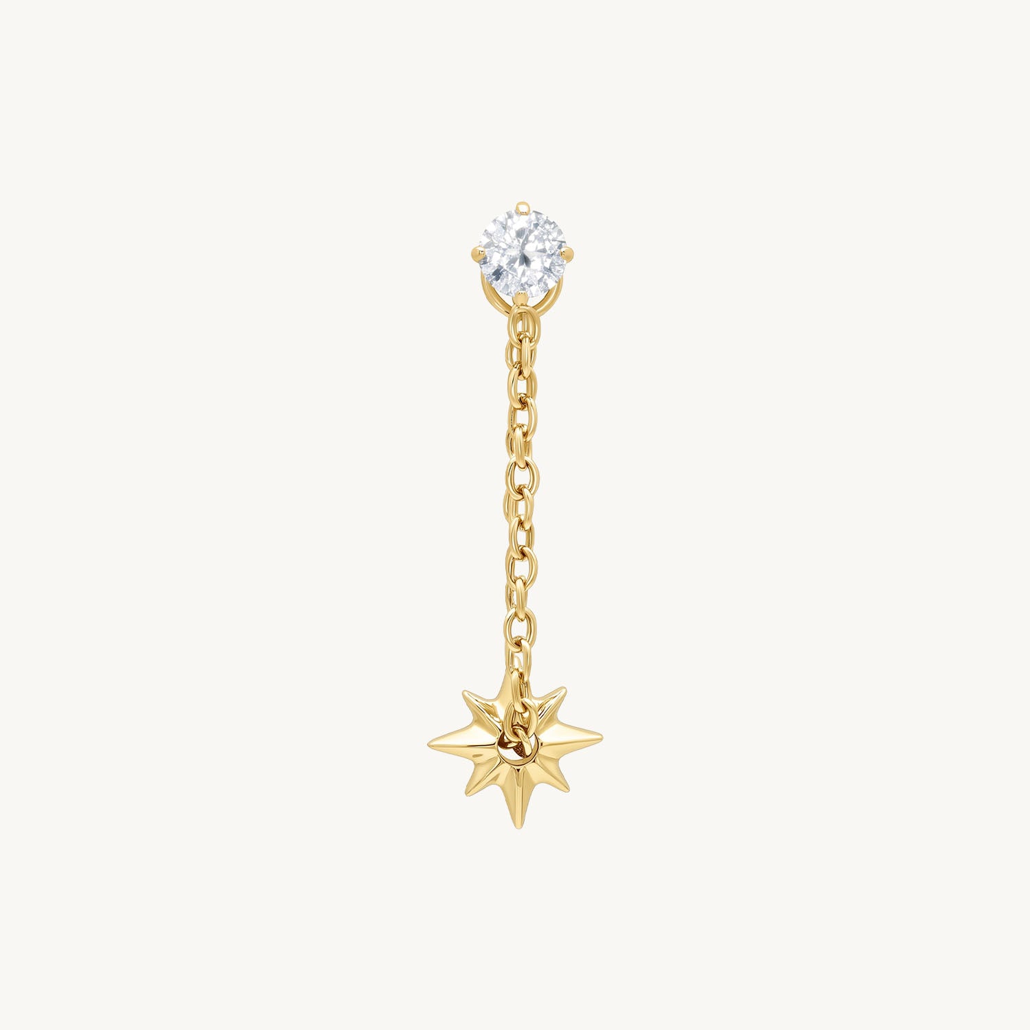 Celestial star chain gold
