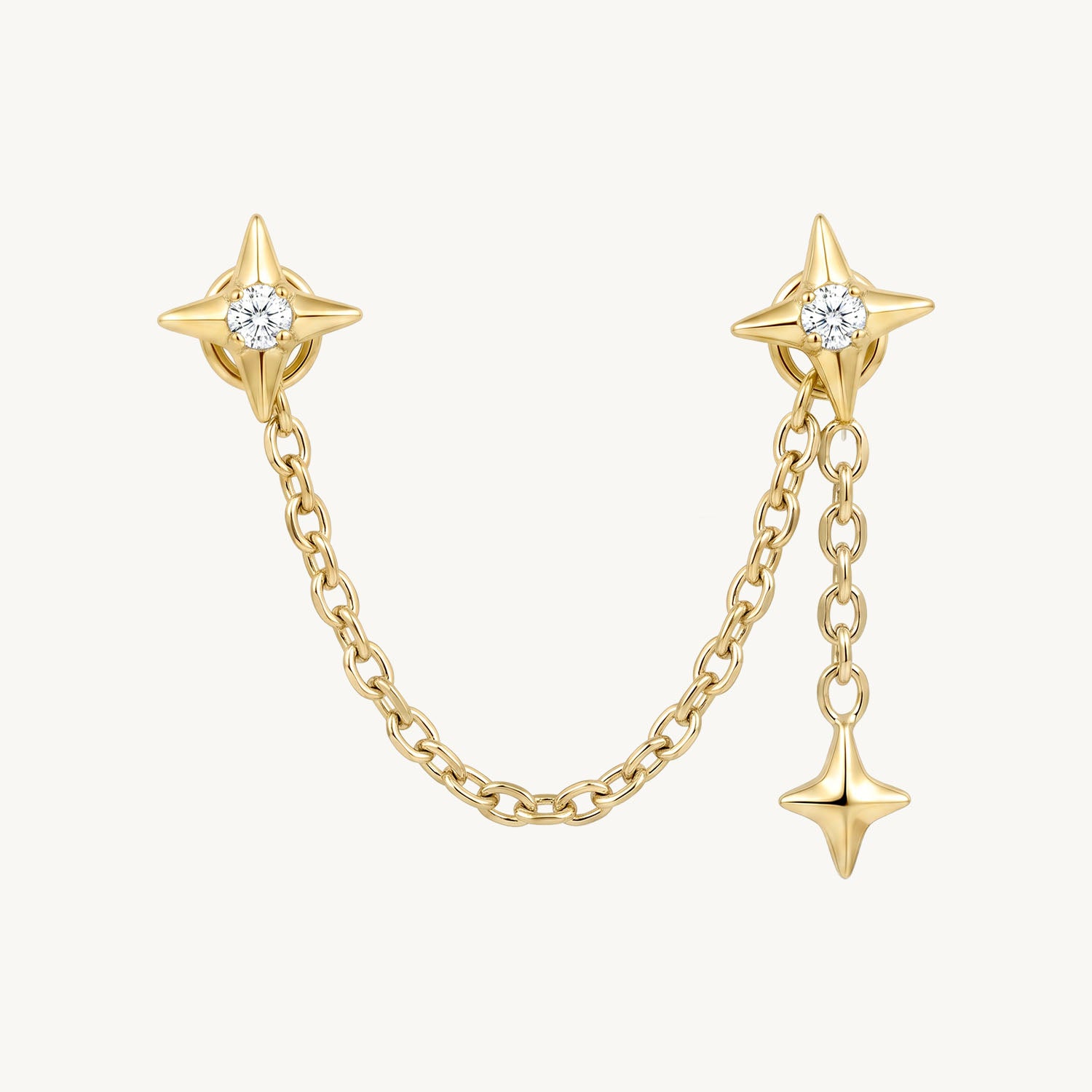 Moon chain gold