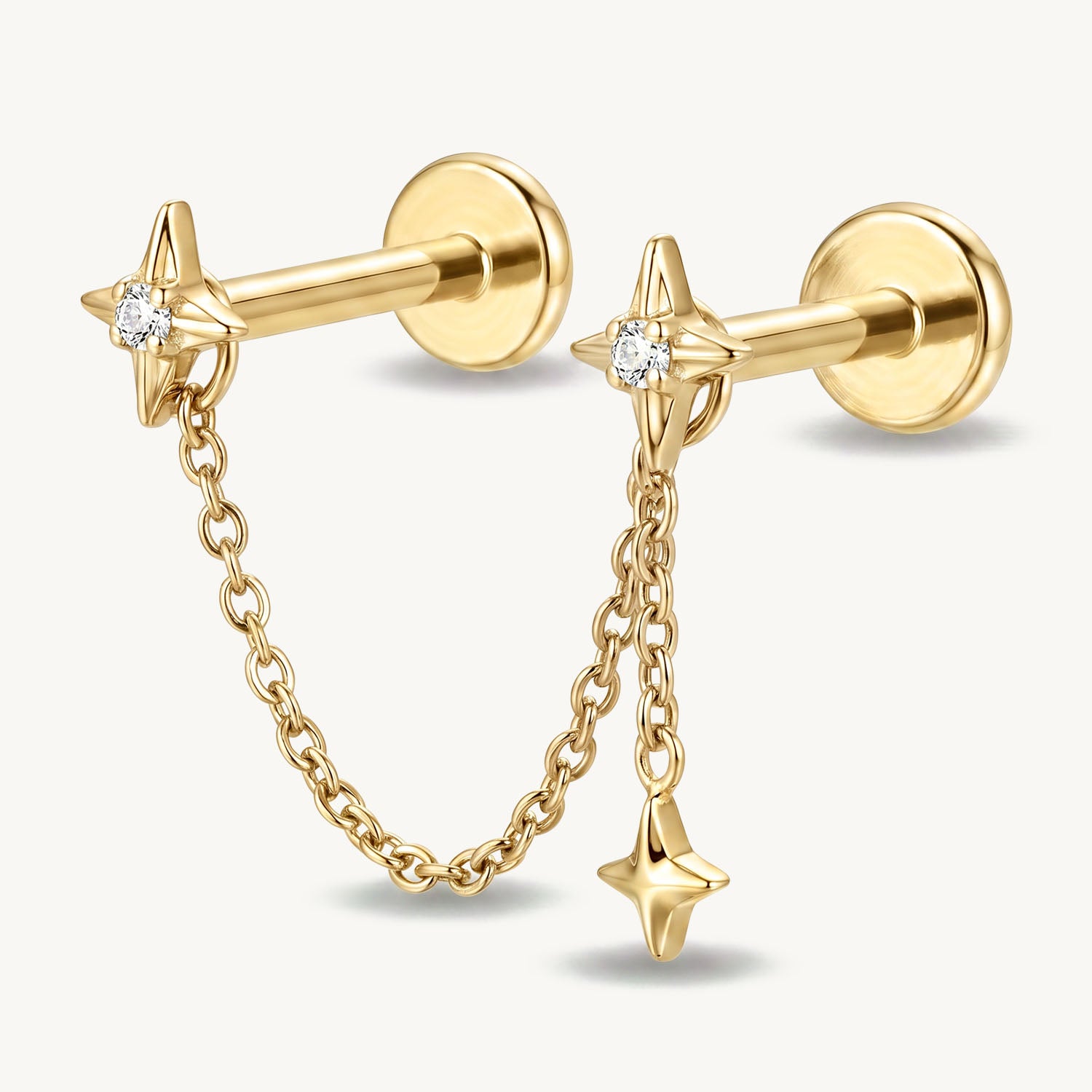 Moon chain gold