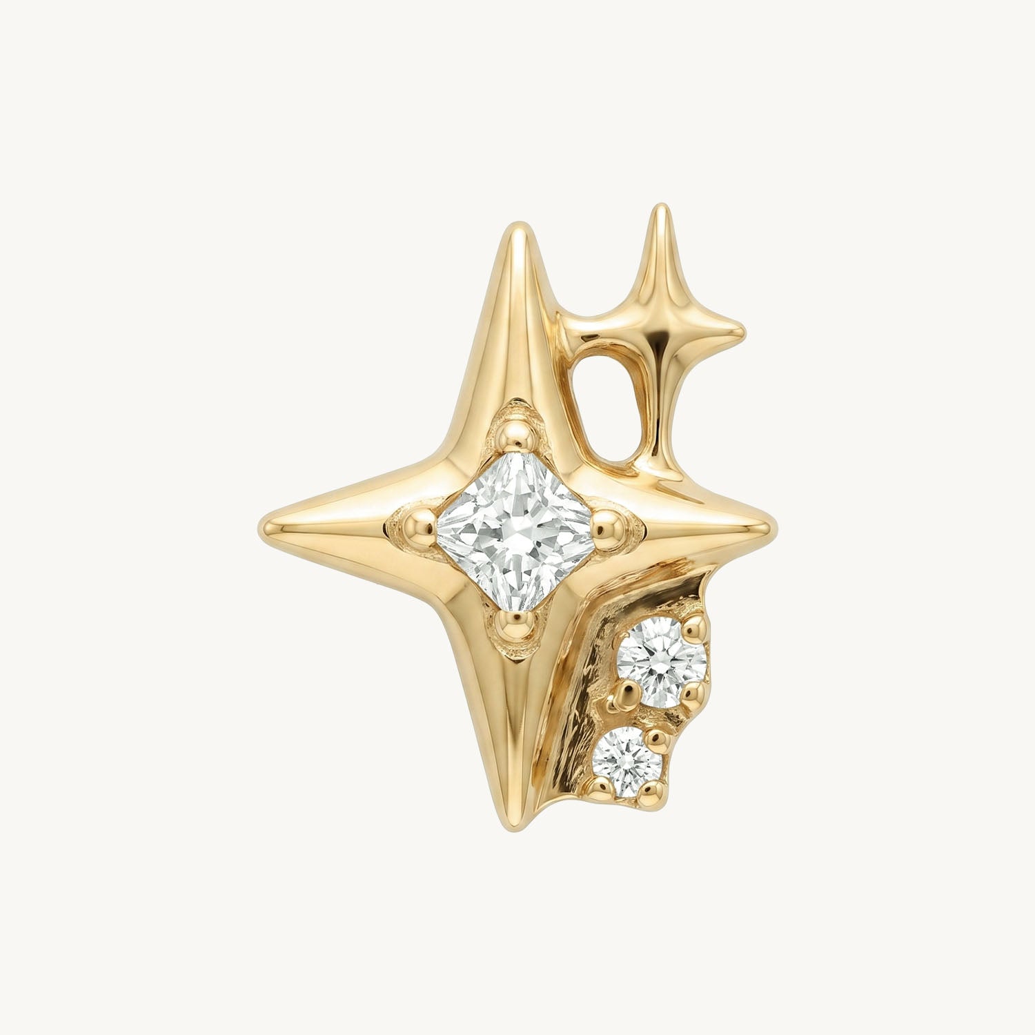 Spiked star gold