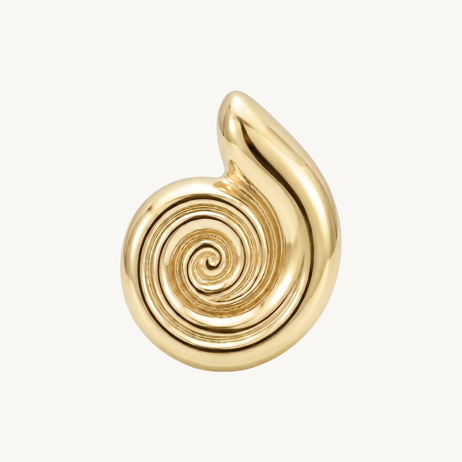 Spiral shell gold