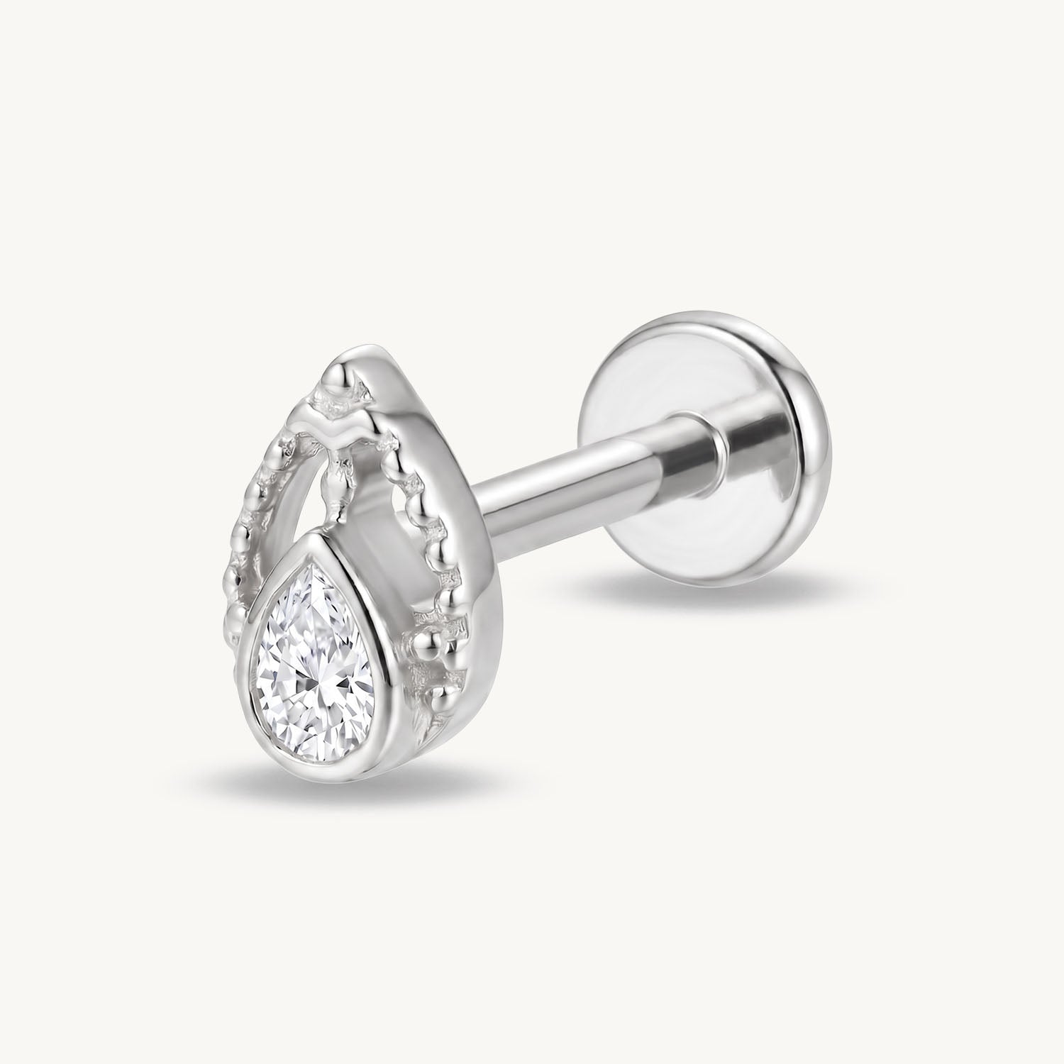 Teardrop crystal