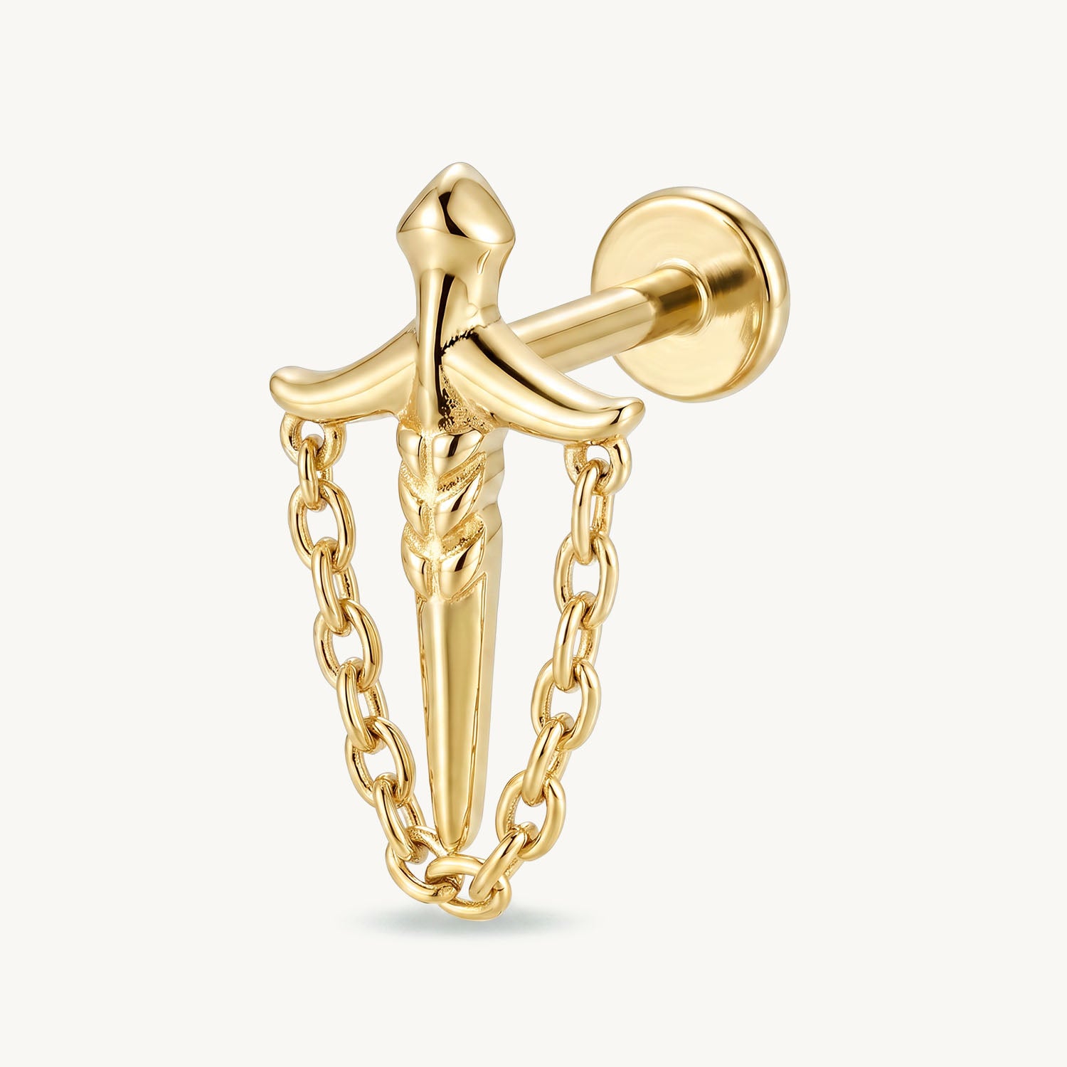 Ornate dagger gold