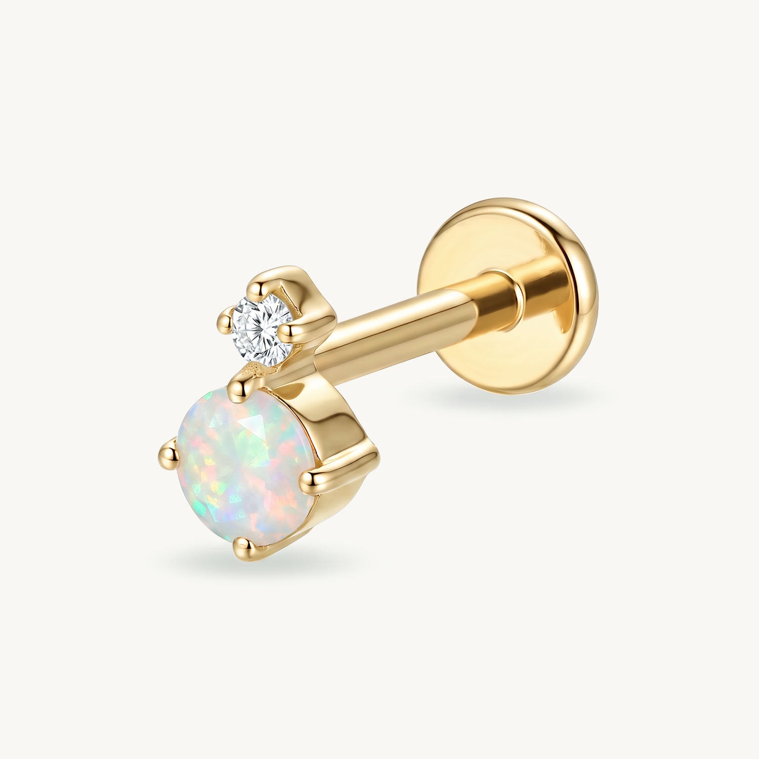 Opal drop gold