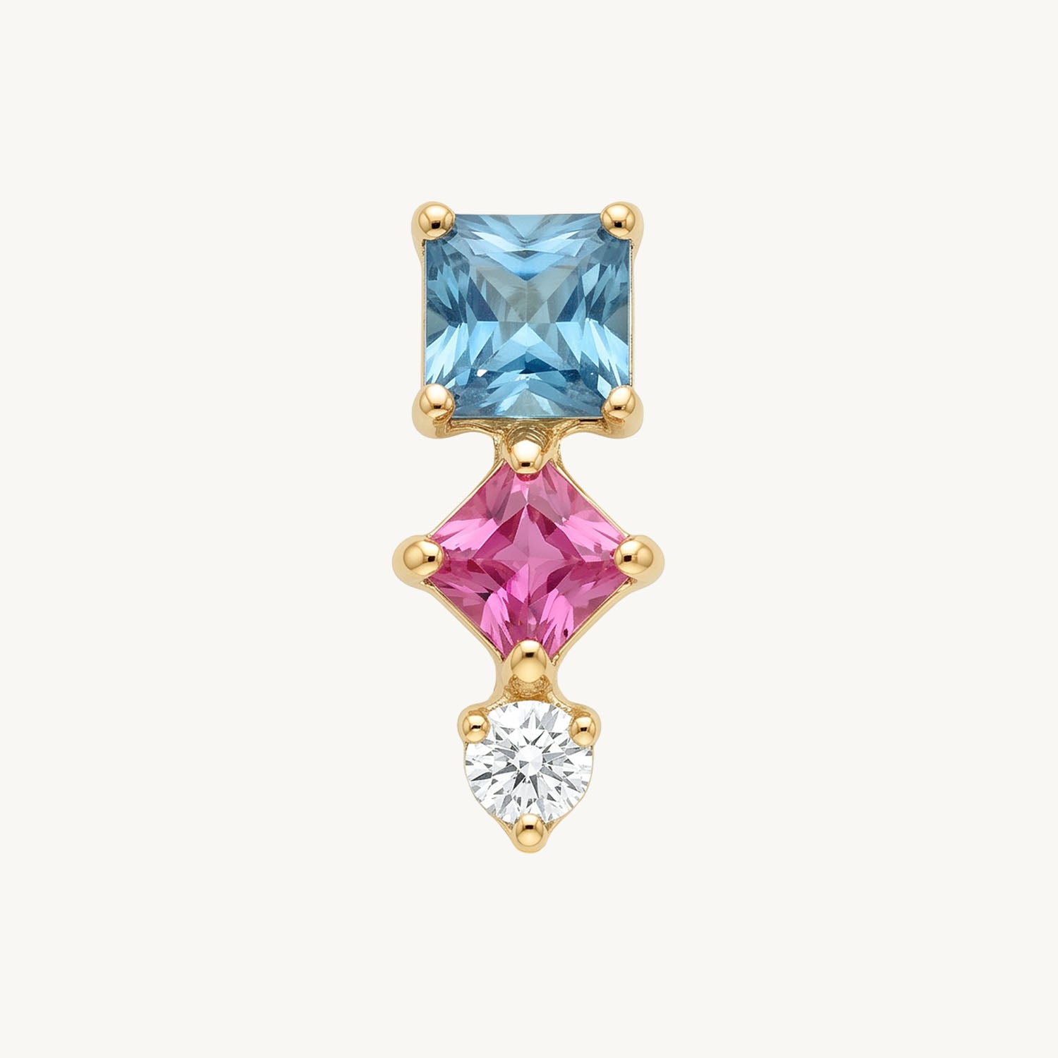 Pastel cube gold