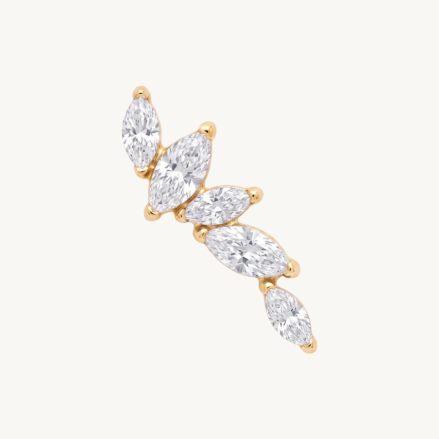 Crystal leaf crawler gold