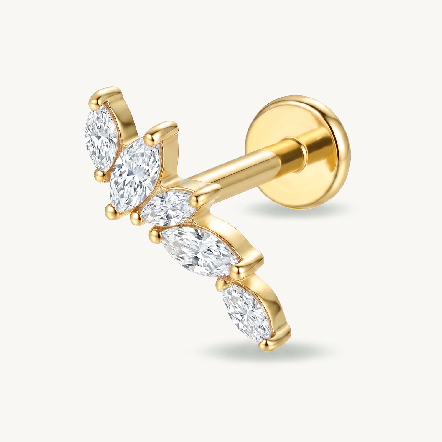 Crystal leaf crawler gold