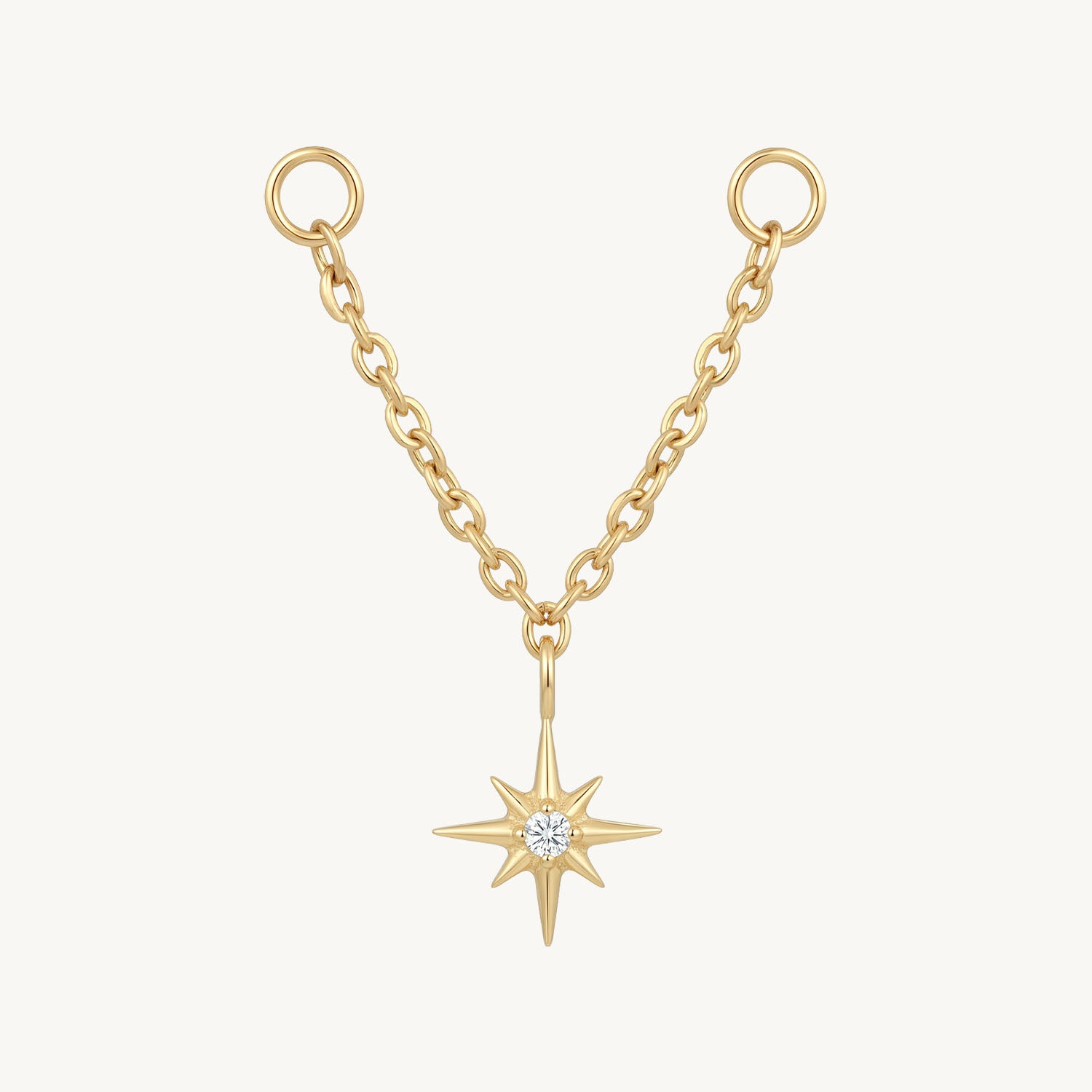 Celestial star connector gold