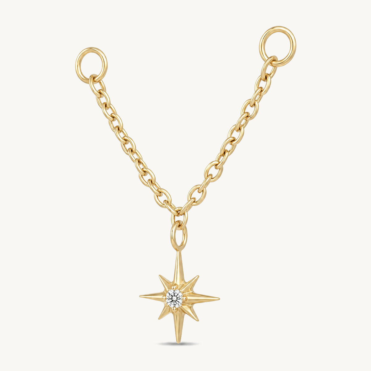 Celestial star connector gold