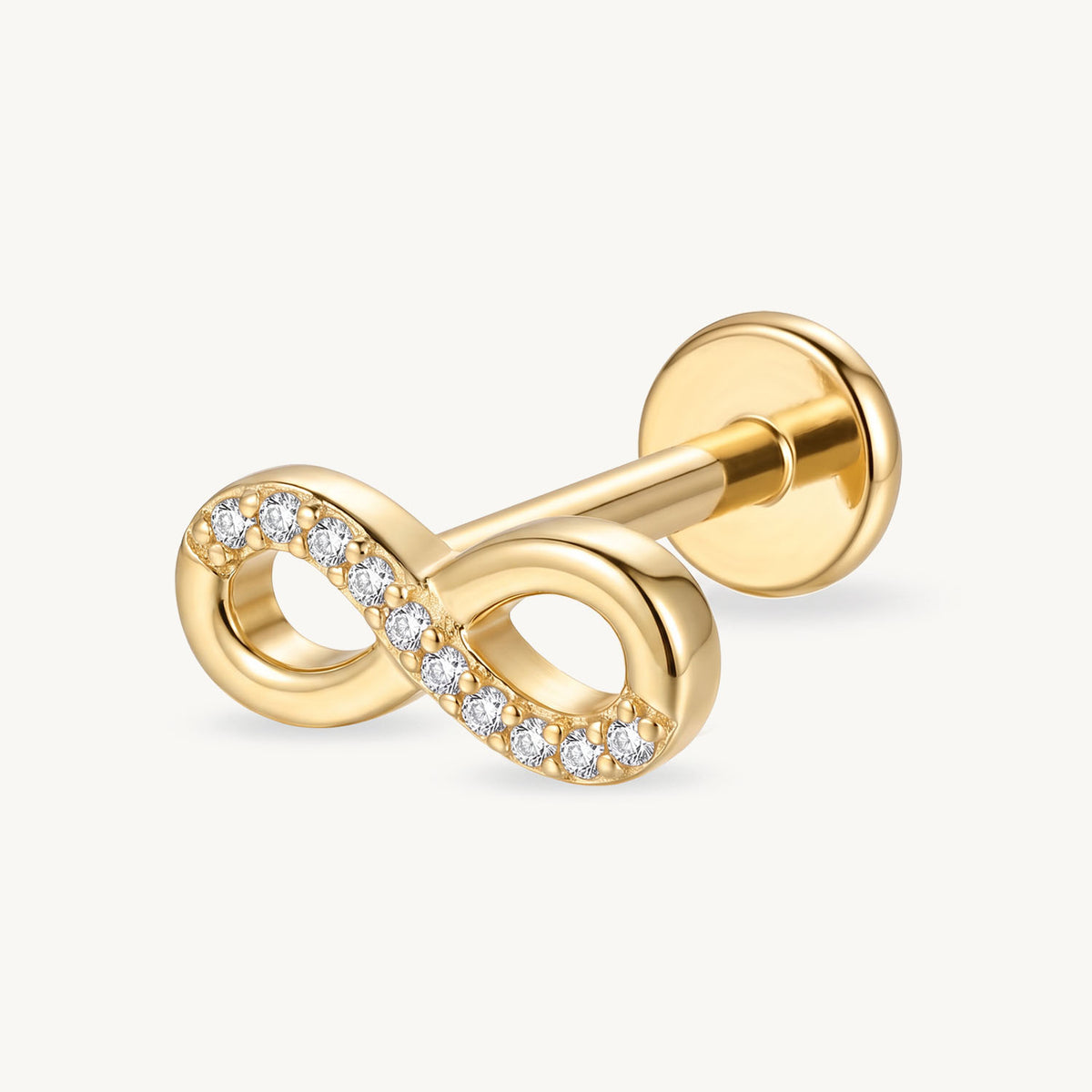 Infinity sparkle gold – SIDE