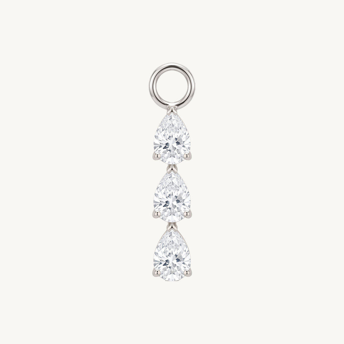 Crystal cascade charm – FRONT