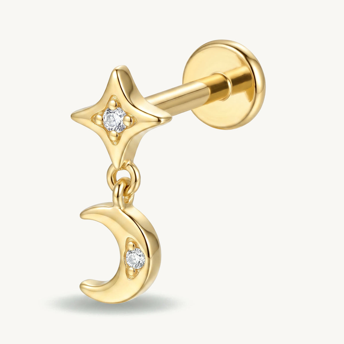 Moonlight charm gold