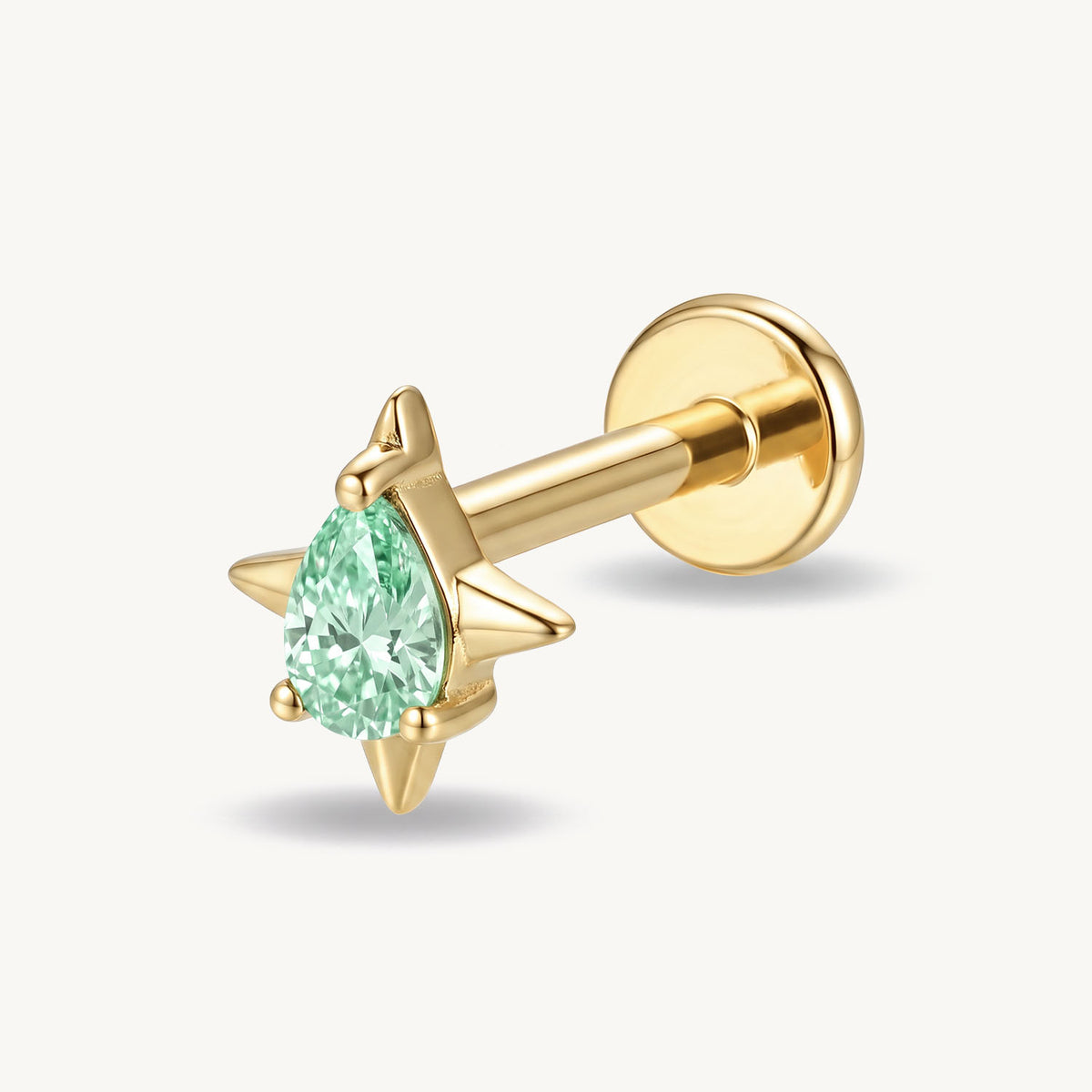 Mint sparkle gold
