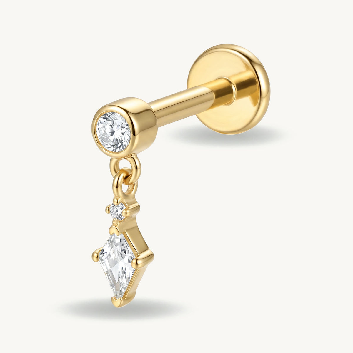 Lightning sparkle gold zijaanzicht