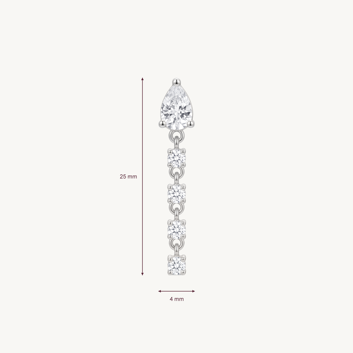 Sparkle line afmetingen in millimeters