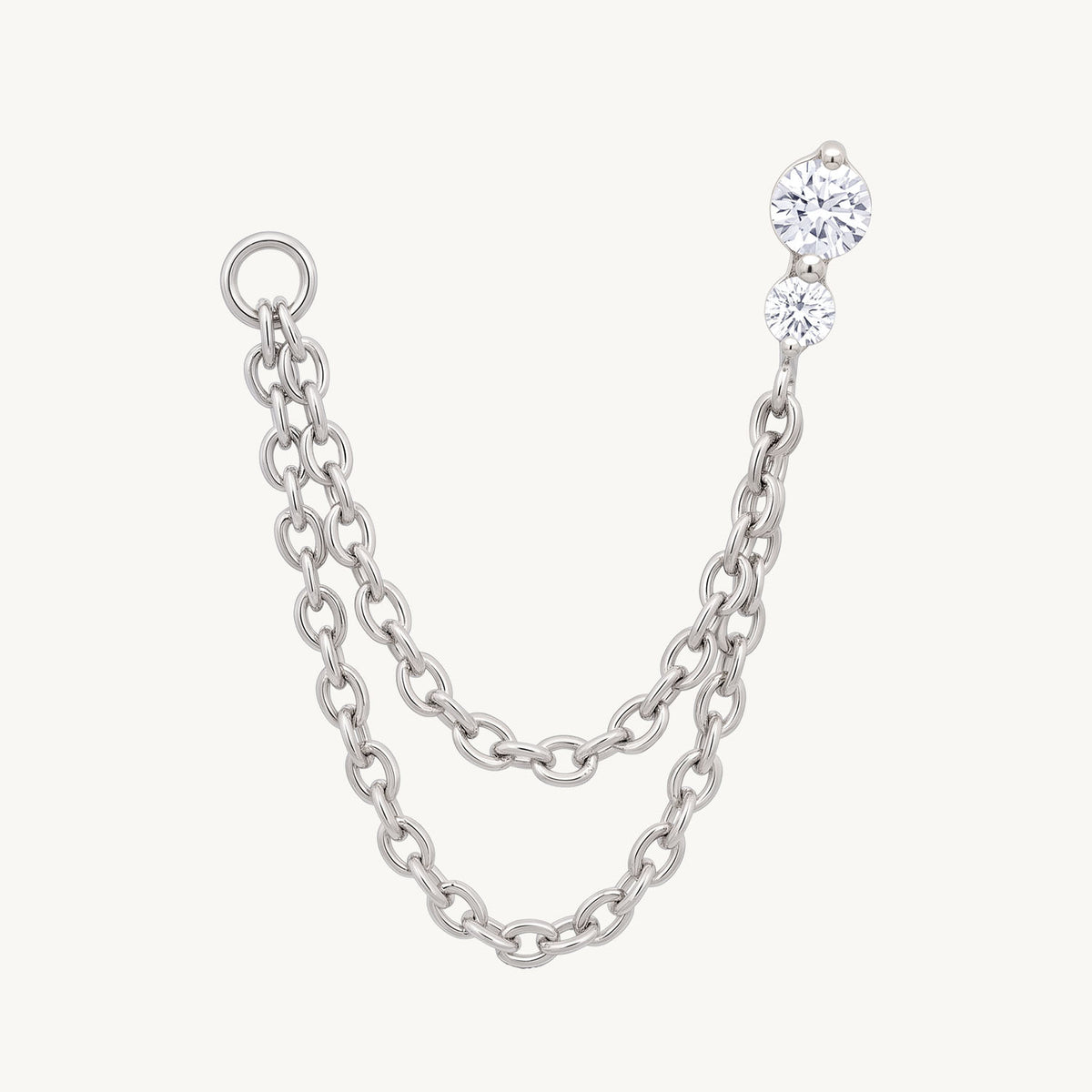 Crystal chain vooraanzicht