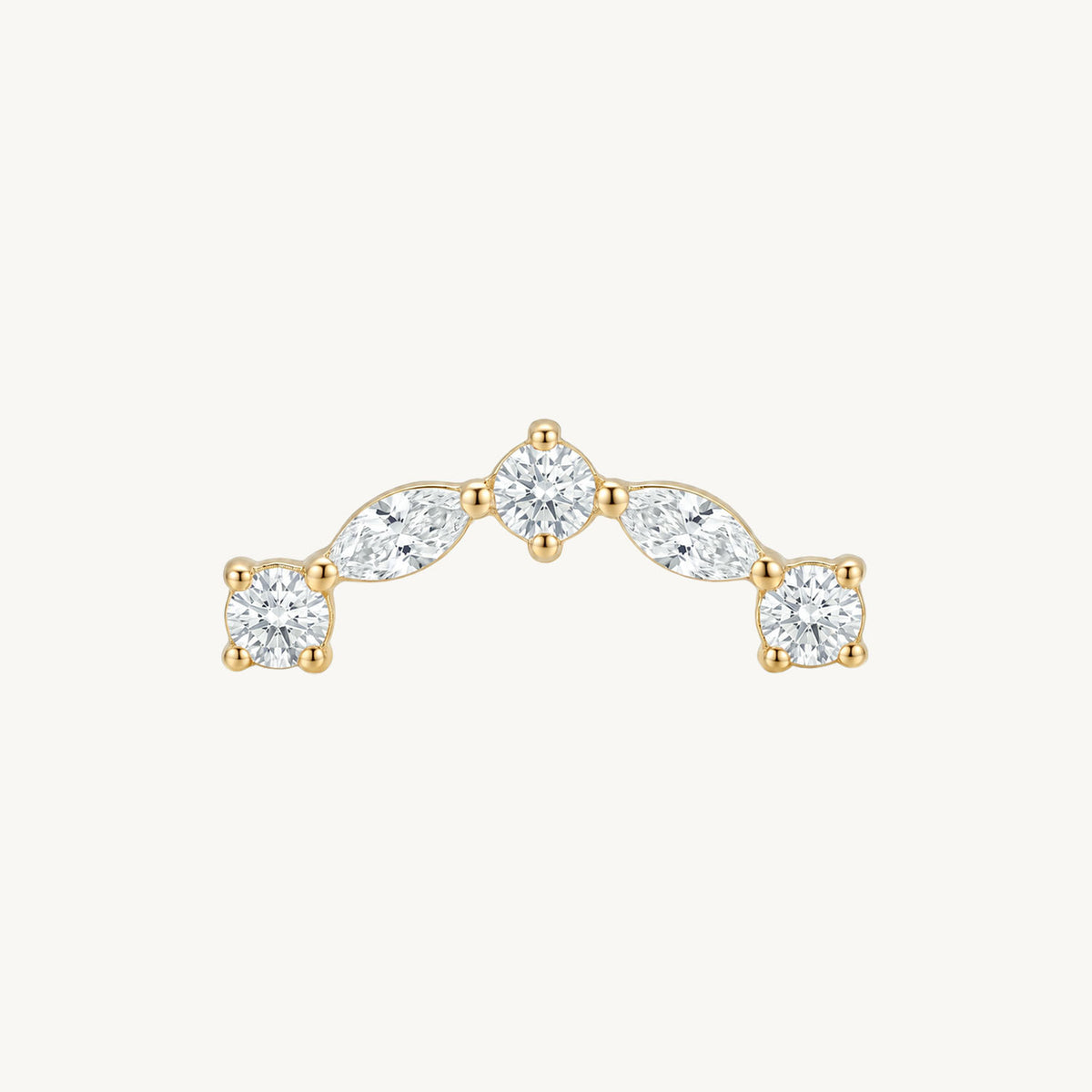 Crown arc gold vooraanzicht