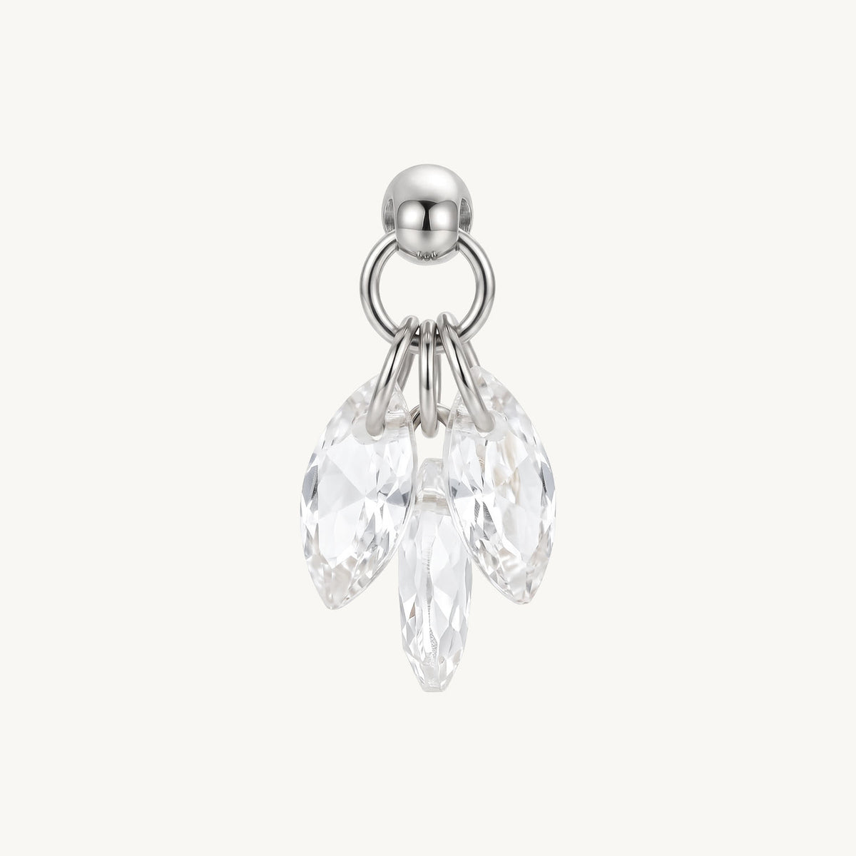 Crystal bouquet vooraanzicht