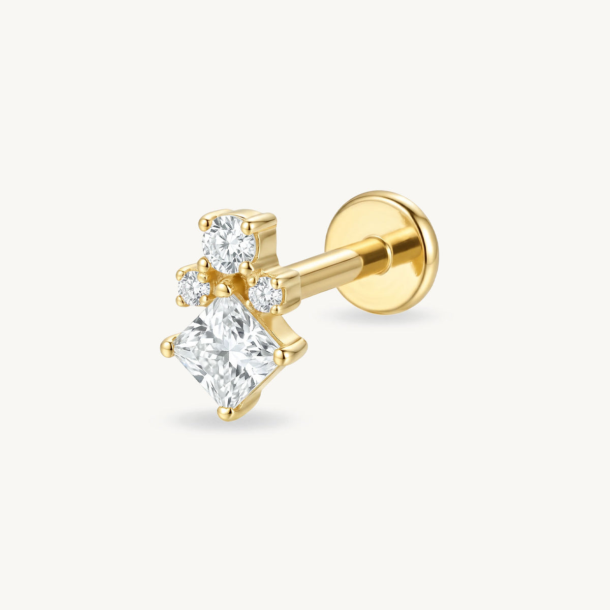 Crystal crest gold – SIDE