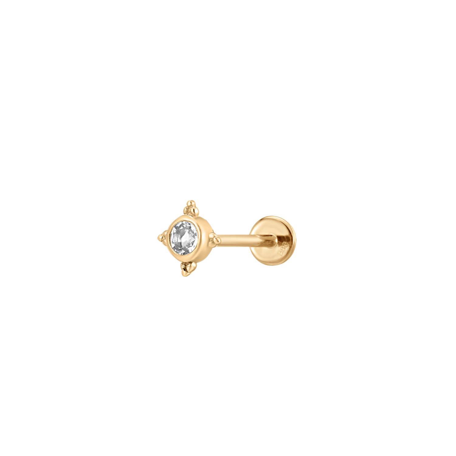 Twilight Star - 14K Goud & Labgrown Diamant