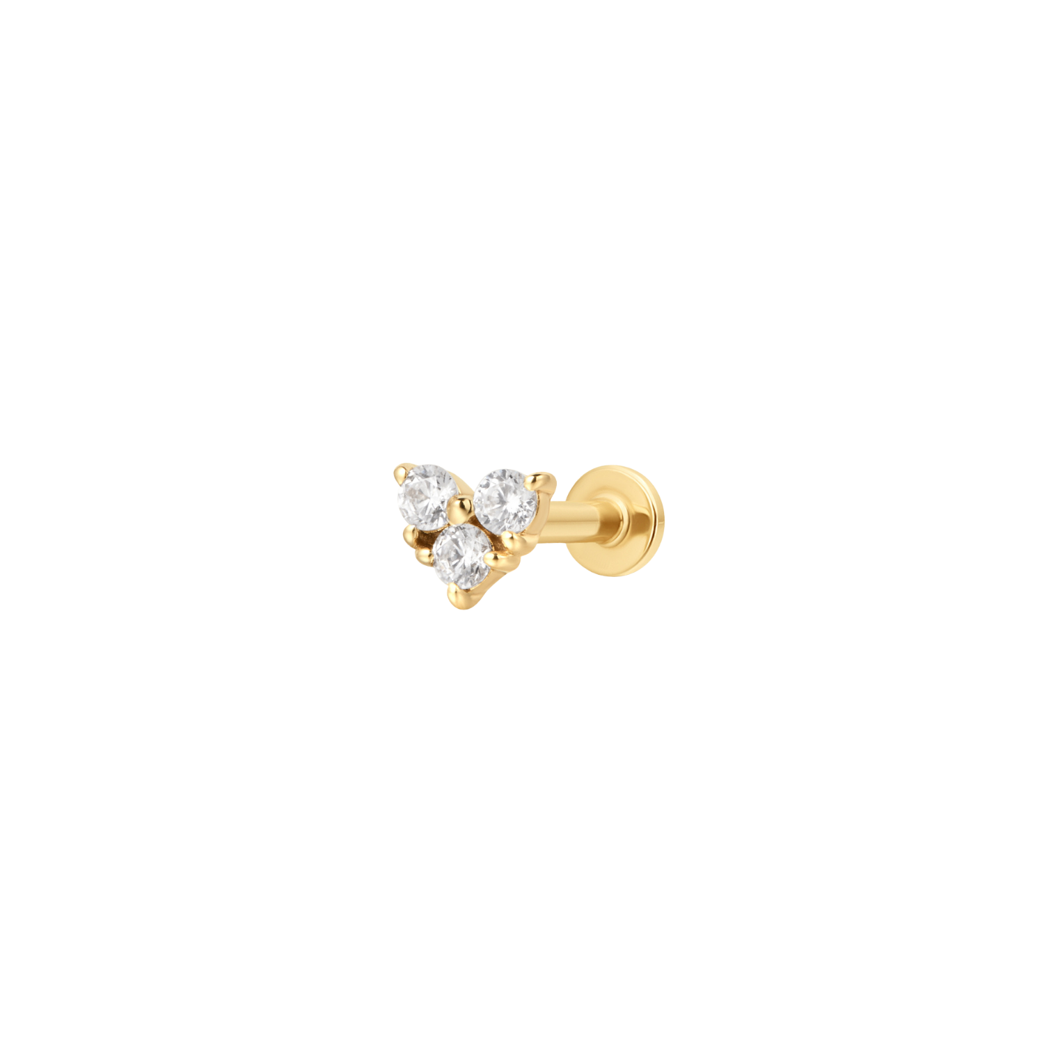 Sweetheart Sparkle - 14K Goud & Labgrown Diamant